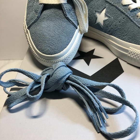 Converse One Star Pro Lake Blue White Men Unisex LifeStyle Casual Shoes Men 10 - Picture 6 of 16